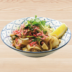汁なし太麺　センヤイヘン　Thai noodle without soup