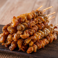 職人の魂！【博多名物・外カリ中ふわ「ぐるぐる皮串」】