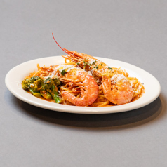 赤海老のトマトクリームパスタ