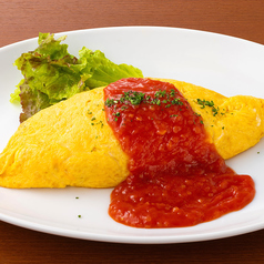 洋食屋のケチャップオムライス