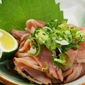 料理メニュー写真 タタキ (鶏もも肉)