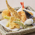 料理メニュー写真&nbsp;天ぷら盛り合せ(八種)