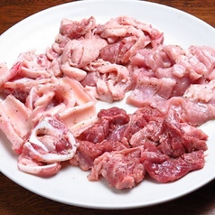 豚肉にも自信あり!塩盛りセット4名様分2145円(税込)
