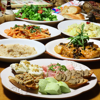  充実のコースメニュー！！