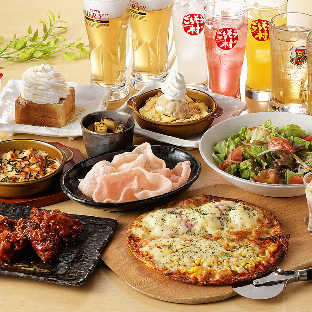 女子会にもオススメ♪デザート15品＋季節のデザート食放＆飲放付きスイーツ食べ放題コースも！