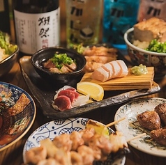 地鶏と鶏だしおでん 鷹仁 心斎橋本店のコース写真