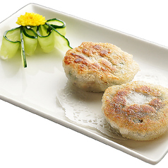海老ニラ焼きまんじゅう 1個/流れるカスタード 蒸しまんじゅう 1個