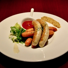 ソーセージ3種盛り