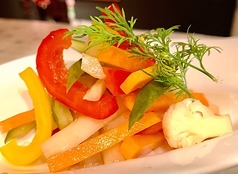 自家製!野菜のピクルス
