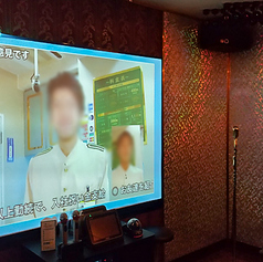 大型のスクリーンのあるお部屋も多数ご用意♪用途に合わせてご利用ください♪
