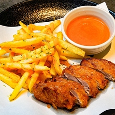 まぐろフィッシュ＆チップスの写真