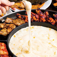 メインが選べる多彩なコースで満足度抜群