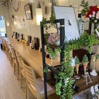 おひとり様も大歓迎！落ち着いた雰囲気のカウンター席♪