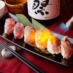 人気の肉寿司をはじめ、ステーキなど各種肉料理が豊富にあります♪