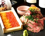 豪快！肉盛り寿司！肉と海鮮のマリアージュをお楽しみください