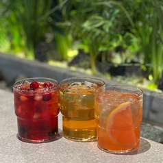 フルーツを使ったドリンクも♪