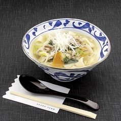 豚と白菜の平平うどん