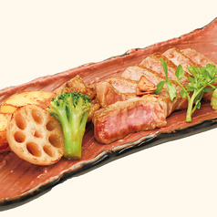 黒毛和牛リブロースステーキ/牛ミスジサイコロステーキ