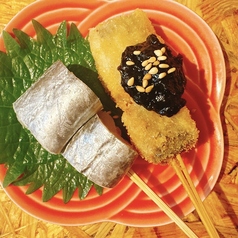 太刀魚串カツ　生海苔醤油（２本）
