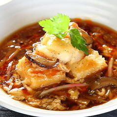 酸辣（サンラー）揚げ出し豆富