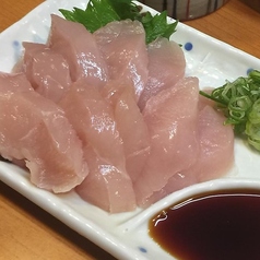錦爽鶏 ささみのお刺身