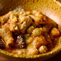 モツのトマト煮込み