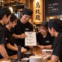 全店でQSC向上に取り組んでいます