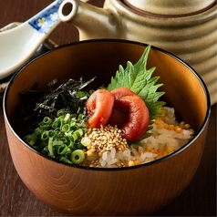 お茶漬け 梅