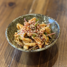 鶏皮チャンジャ