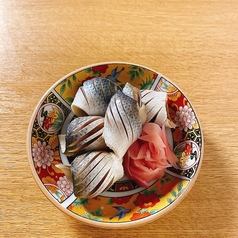 レモン締め小肌ガリ刺