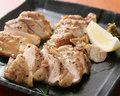 料理メニュー写真 鶏のもも肉(茨城県古白鶏)　一枚焼き(3～5人前)