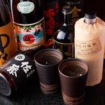 約30種の日本酒・焼酎が自慢のドリンク♪(池袋 居酒屋 個室 焼き鳥 刺身 食べ放題 飲み放題 日本酒)