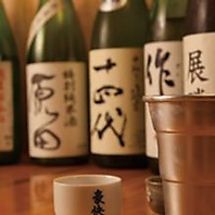 日本酒、数多く取り揃えております！