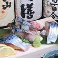 料理メニュー写真 青森県八戸産銀サバ三点盛（酢〆・醤油・味噌）