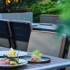 ランチ・テラス席