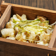 ぷりぷり牛ホルモンの蒸篭蒸し