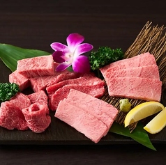希少部位も揃えておりますので、ごゆっくり松阪牛を堪能してください