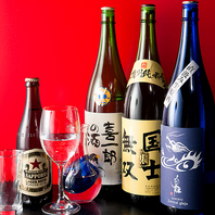 日本酒も豊富なラインナップ♪