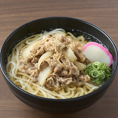 【いなせ屋】でらっくす肉うどん（そば）