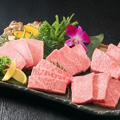 信州牛霜降り五種盛り合わせ