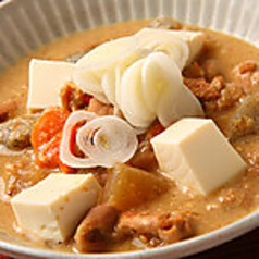 自家製もつ煮込み