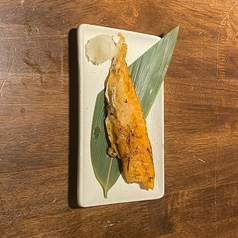 限定サーモンのハラス焼き