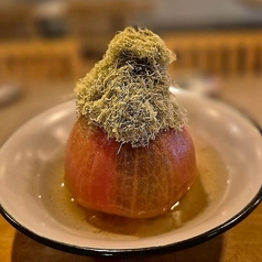 丸ごとトマトの浅漬けとろろ昆布