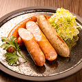 料理メニュー写真&nbsp;3種のソーセージの盛り合わせ