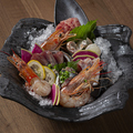 料理メニュー写真&nbsp;本日の鮮魚五種 氷鉢盛り