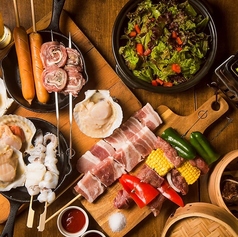 天文館店ビアガーデンのコース写真