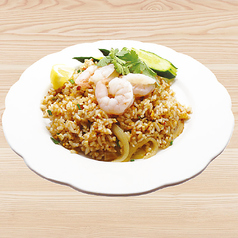 海老炒飯　カオパックン　Thai shrimp fried rice
