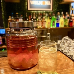 漬け込み果実のハイボール