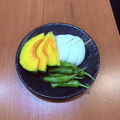 旬の焼き野菜盛合せ