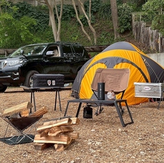 OutdoorBBQ Terrace GLOBAR眺めが良いテラスレストランのコース写真